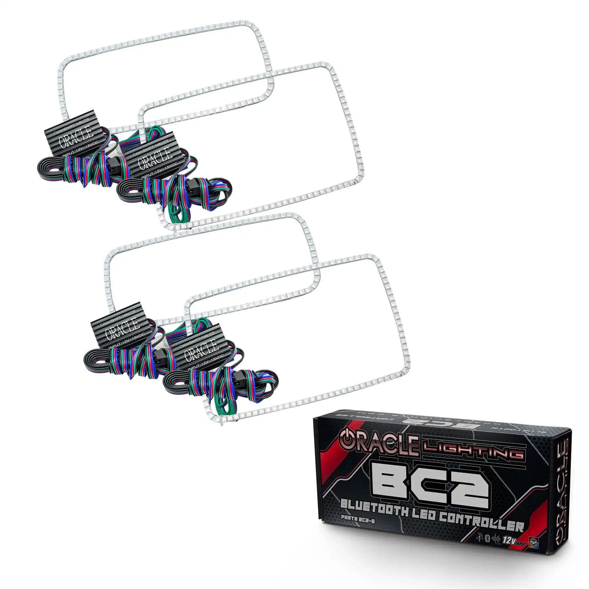 2008-2010 Ford F250/F350 Super Duty ORACLE Lighting LED Headlight Halo Kit