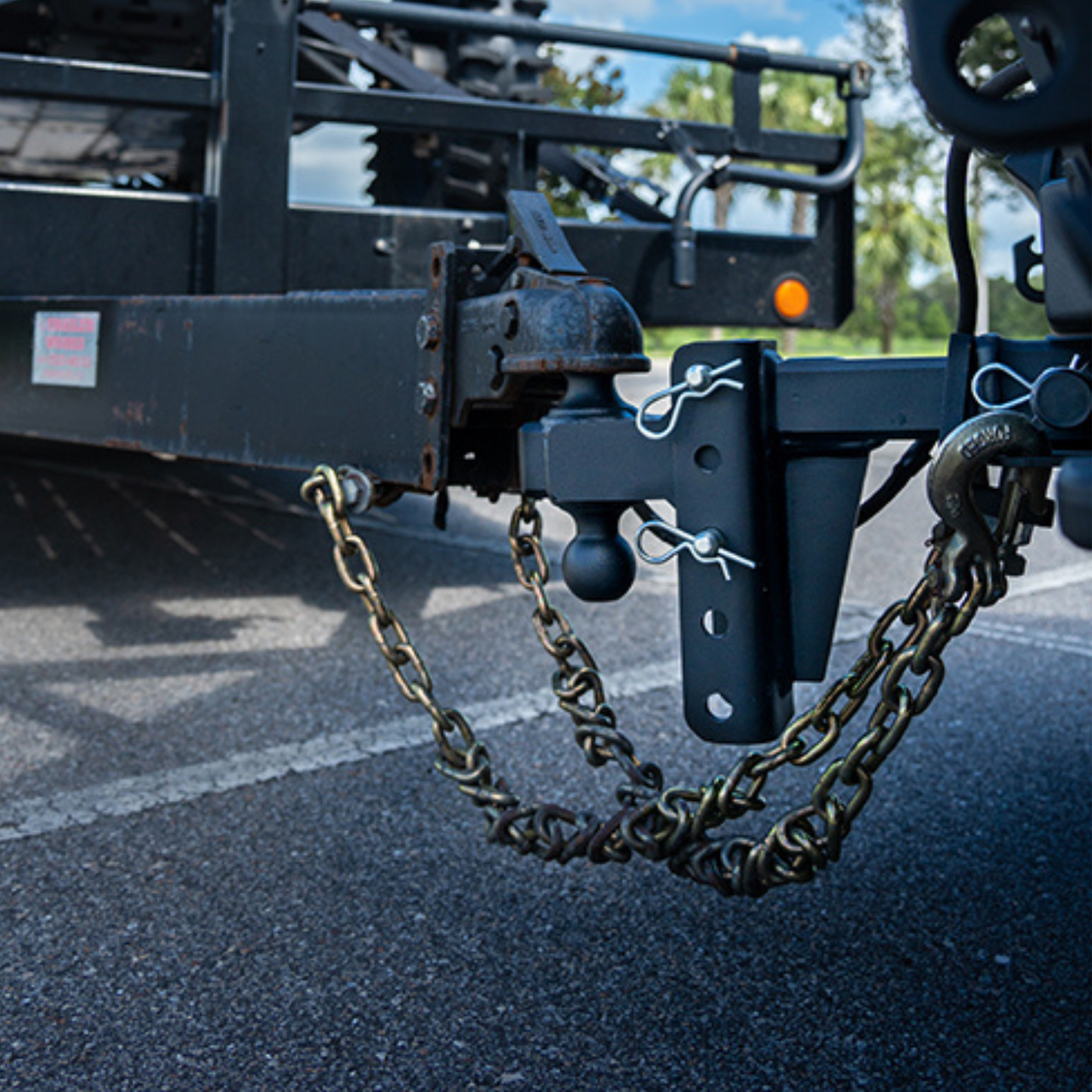 2.0" Heavy Duty 6" Drop/Rise Hitch