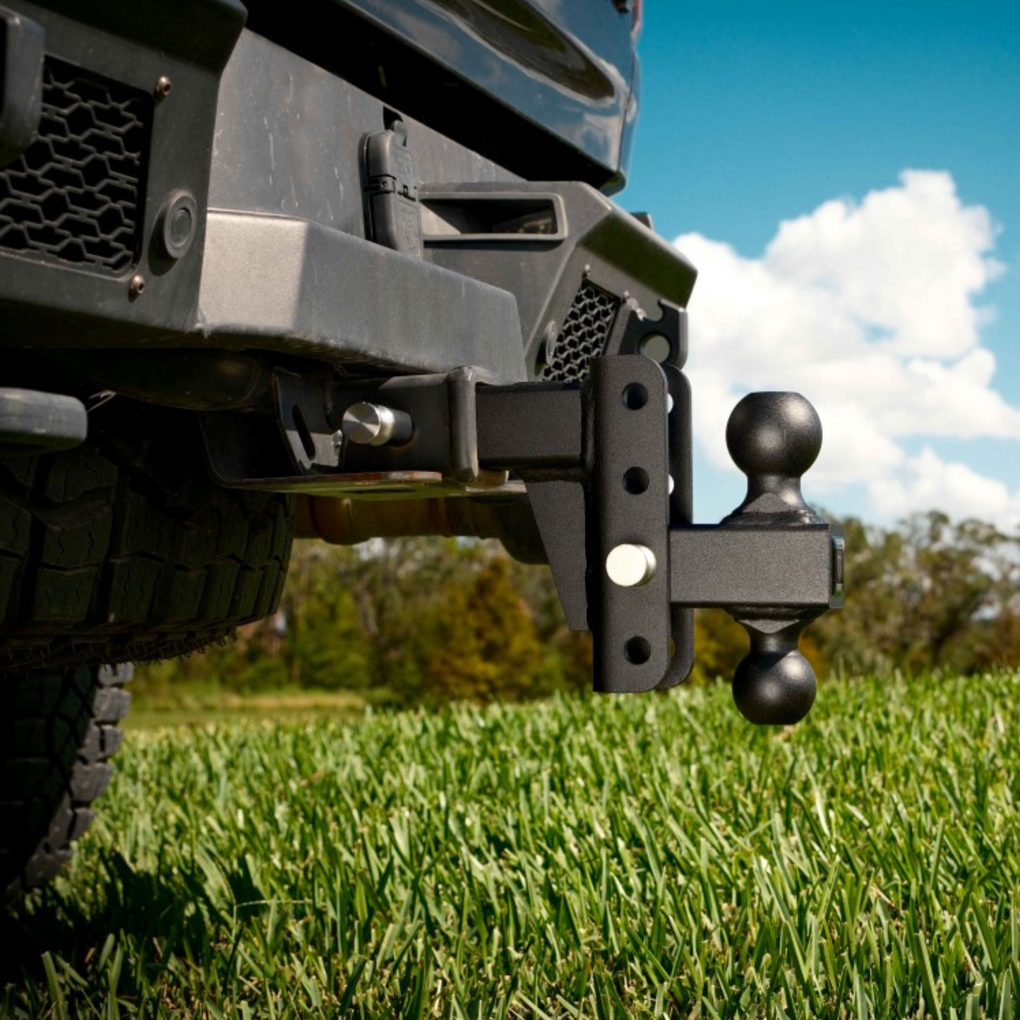 2.0" Light Duty 4" Drop/Rise Hitch