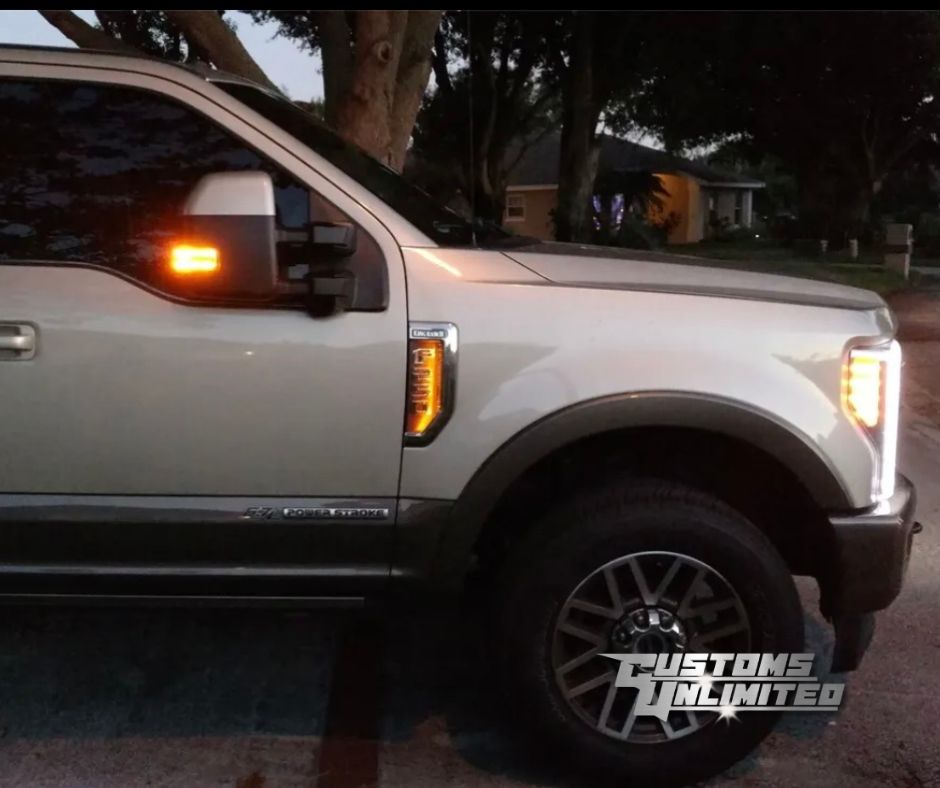 2017-2022 Ford SuperDuty (F250/F350/F450/F550) LED Fender Badge Kit