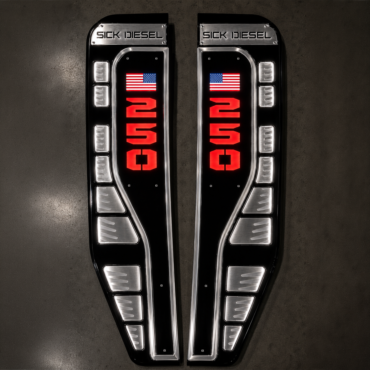 2023-2026 Ford Super Duty F250 F350 F450 Fender Emblems
