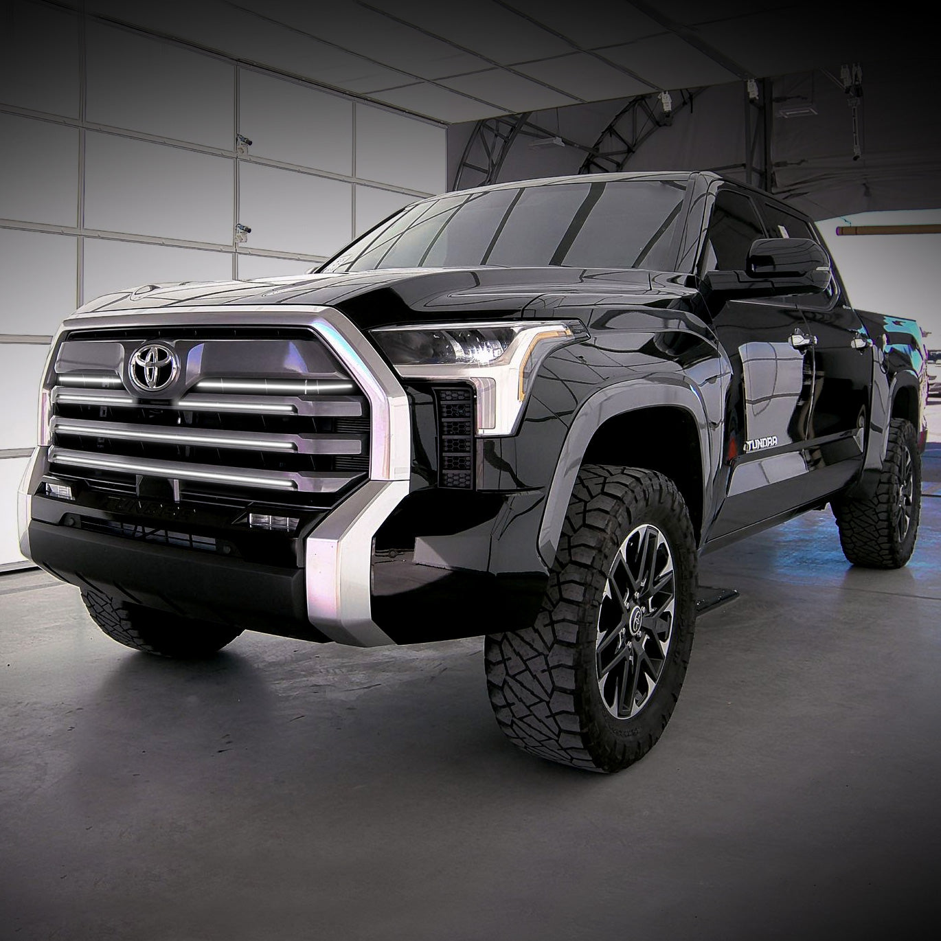 2022-2024 Toyota Tundra LED Grille Light Kit – SR, SR5 & Limited, White DRL Strip, IP67