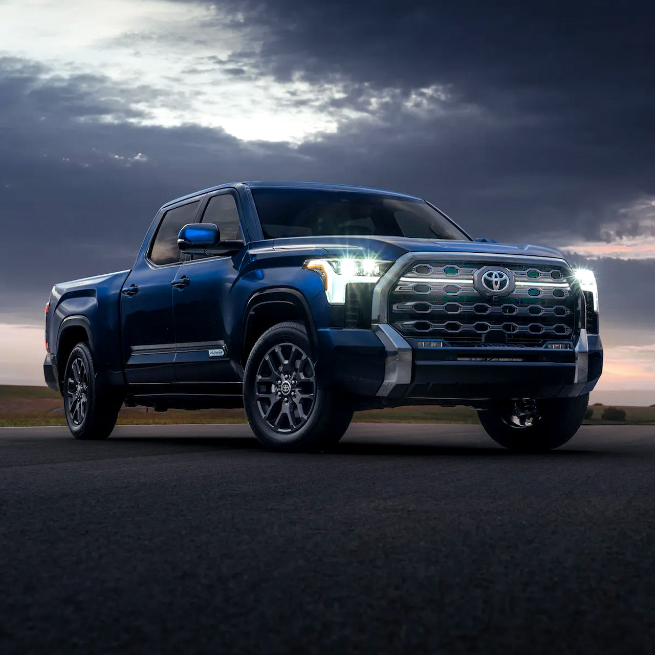 2022-2024 Toyota Tundra LED Grille Light Kit – Platinum & 1794, IP67, White DRL Strip