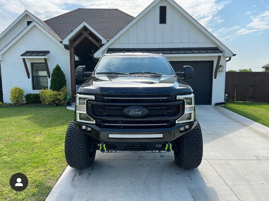 2021-2022 Ford F-250/F-350/F-450/F-550 LED Grille Light Kit – Non-High-Flow, KR/STX/XLT/Platinum, IP67