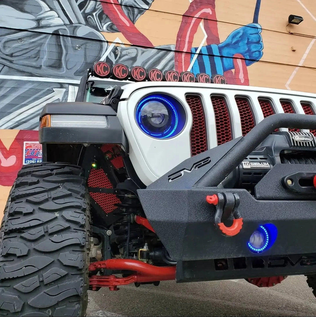 2018-2025 Jeep Wrangler JL & 2020-2025 Gladiator JT ORACLE Lighting Oculus™ ColorSHIFT Bi-LED Projector Headlights