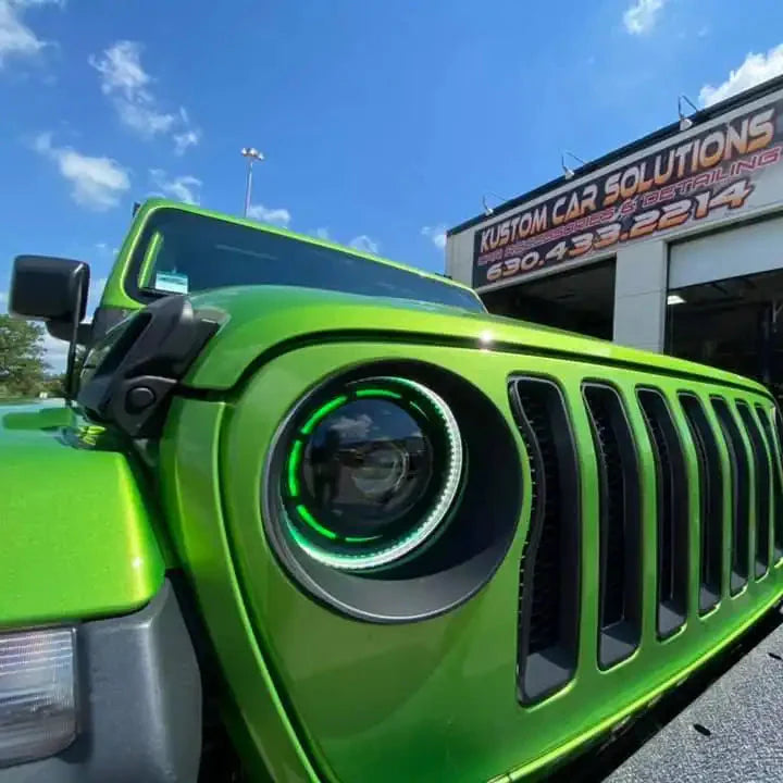 2018-2025 Jeep Wrangler JL & 2020-2025 Gladiator JT ORACLE Lighting Oculus™ ColorSHIFT Bi-LED Projector Headlights