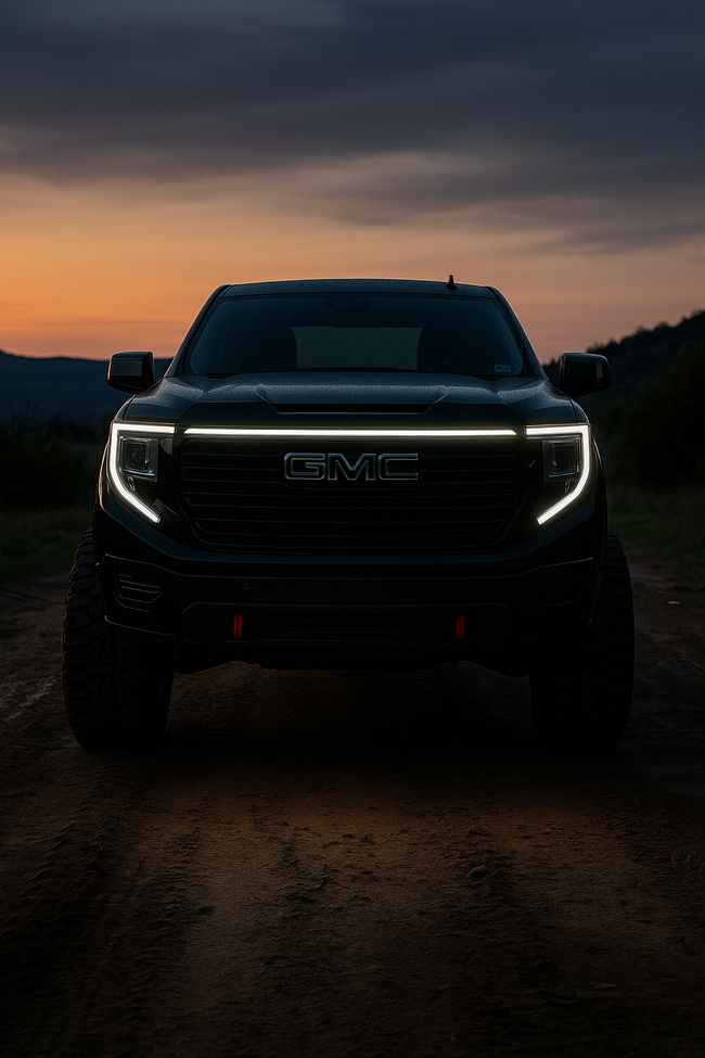 2022-2023 GMC Sierra 1500 LED Grille Light Kit – AT4/AT4X/Denali/Denali Ultimate/SLT/Elevation, IP67