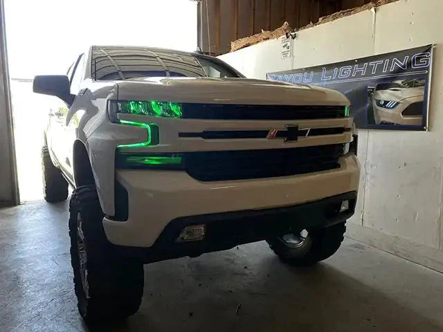 2019-2022 Chevrolet Silverado 1500 ORACLE ColorSHIFT RGB+W Headlight DRL Upgrade Kit