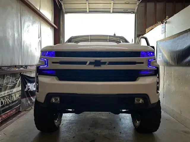 2019-2022 Chevrolet Silverado 1500 ORACLE ColorSHIFT RGB+W Headlight DRL Upgrade Kit