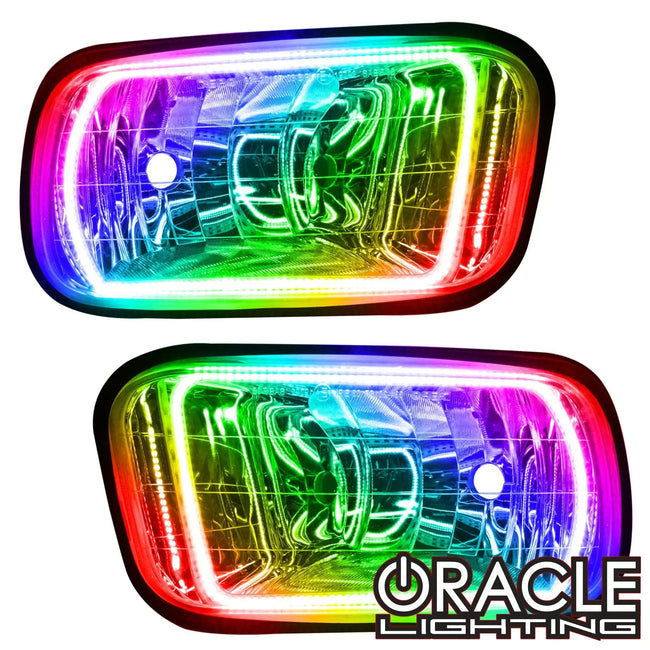 2009-2015 RAM 1500 ORACLE ColorSHIFT Surface Mount Fog Light Halo Kit