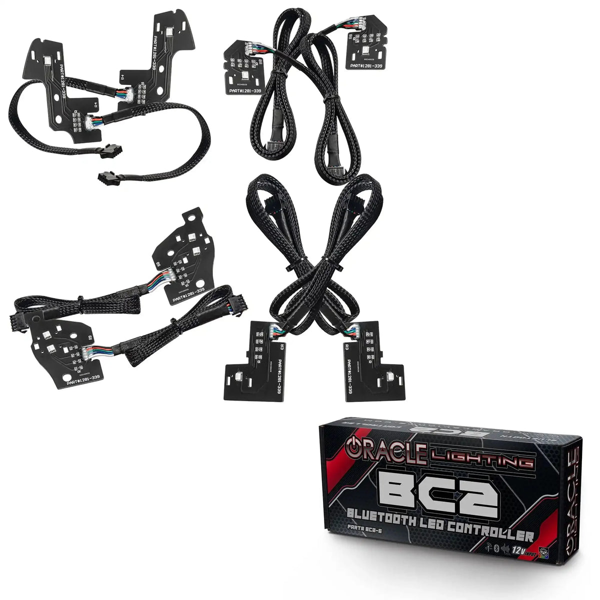 2019-2024 RAM 1500 ORACLE Lighting ColorSHIFT RGB+W DRL Upgrade Kit - Reflector LED Headlights