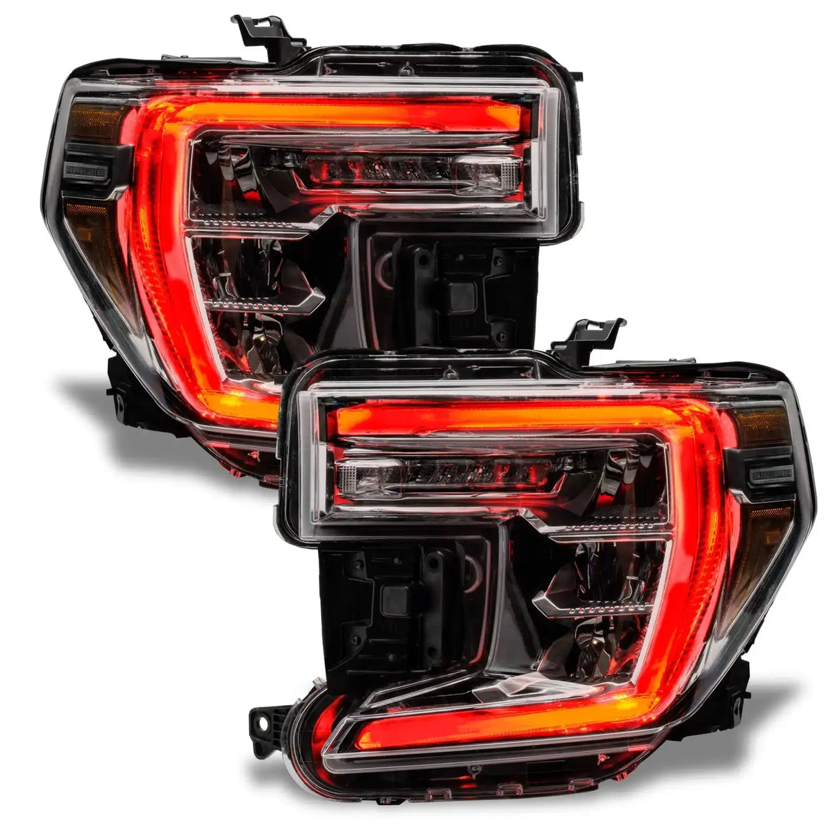 2019-2022 GMC Sierra 1500 ORACLE Lighting ColorSHIFT RGB+W Headlight DRL Upgrade Kit