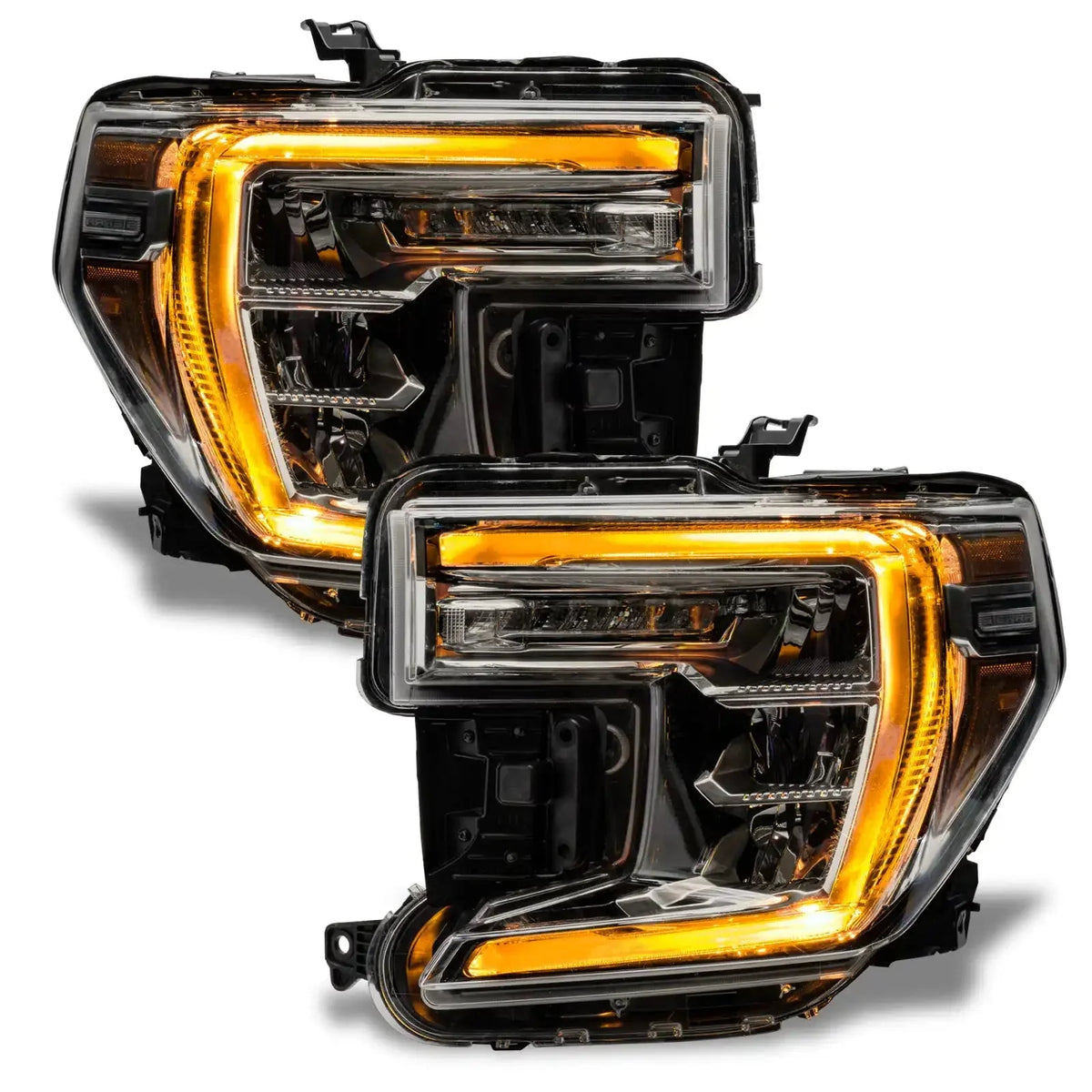 2019-2022 GMC Sierra 1500 ORACLE Lighting ColorSHIFT RGB+W Headlight DRL Upgrade Kit