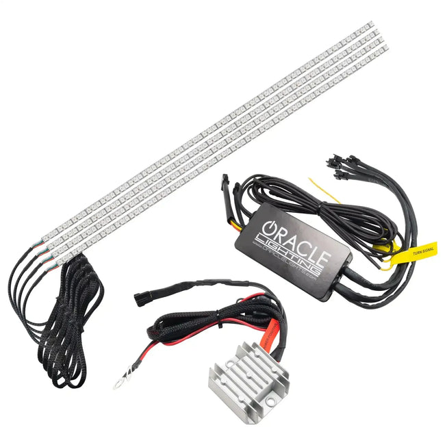 2020-2022 Ford F250/F350 Super Duty ORACLE Dynamic ColorSHIFT Headlight DRL Upgrade Kit w/Switchback Turn Signals