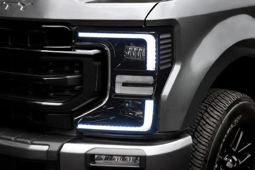 2020-2022 Ford F250/F350 Super Duty ORACLE Dynamic ColorSHIFT Headlight DRL Upgrade Kit w/Switchback Turn Signals