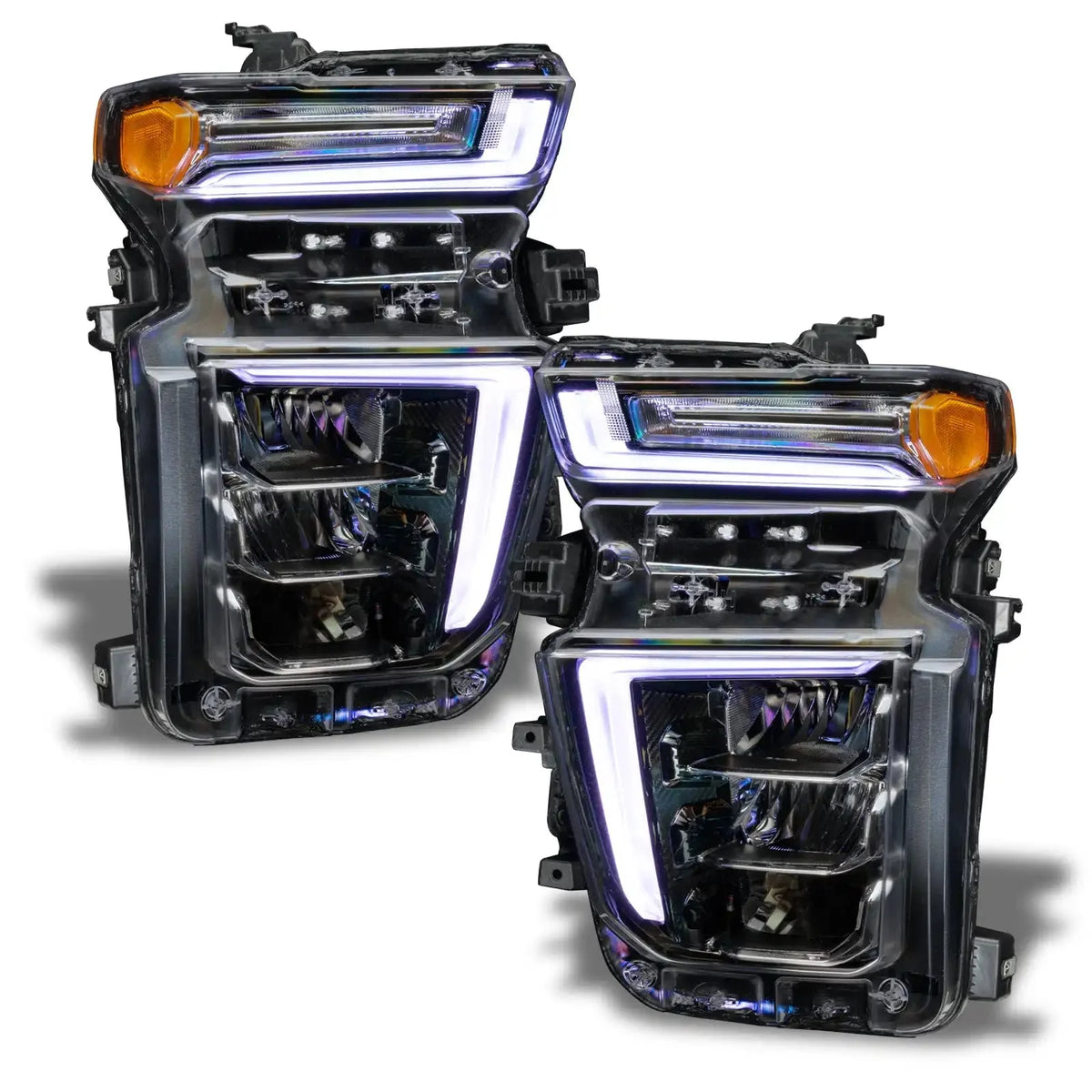 2020-2023 Chevrolet Silverado 2500 HD/3500 HD ORACLE ColorSHIFT RGB+W Headlight DRL Upgrade Kit