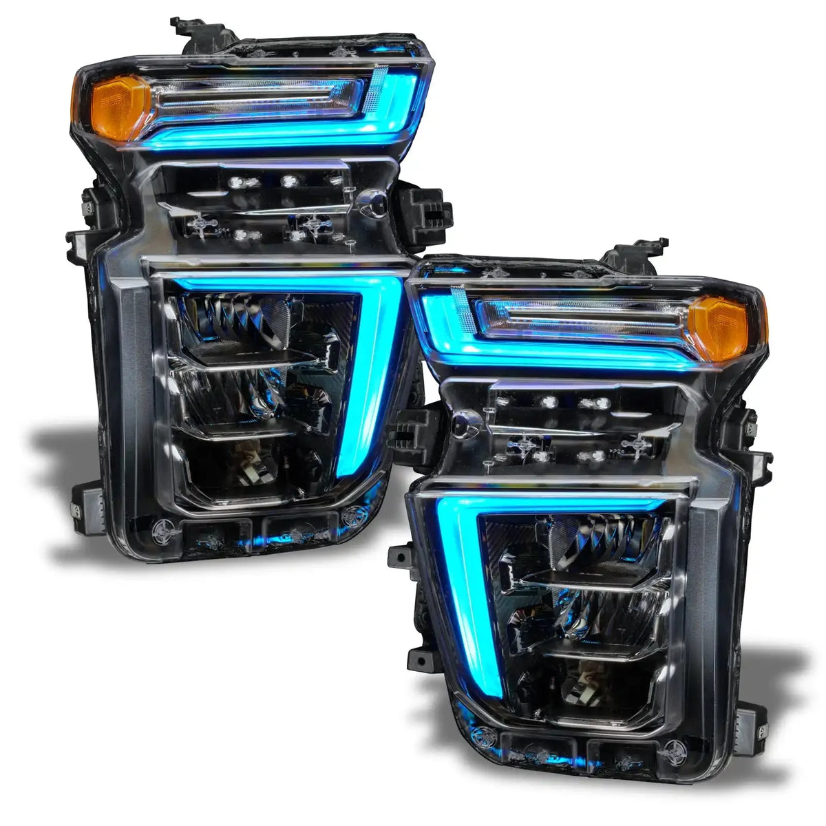 2020-2023 Chevrolet Silverado 2500 HD/3500 HD ORACLE ColorSHIFT RGB+W Headlight DRL Upgrade Kit