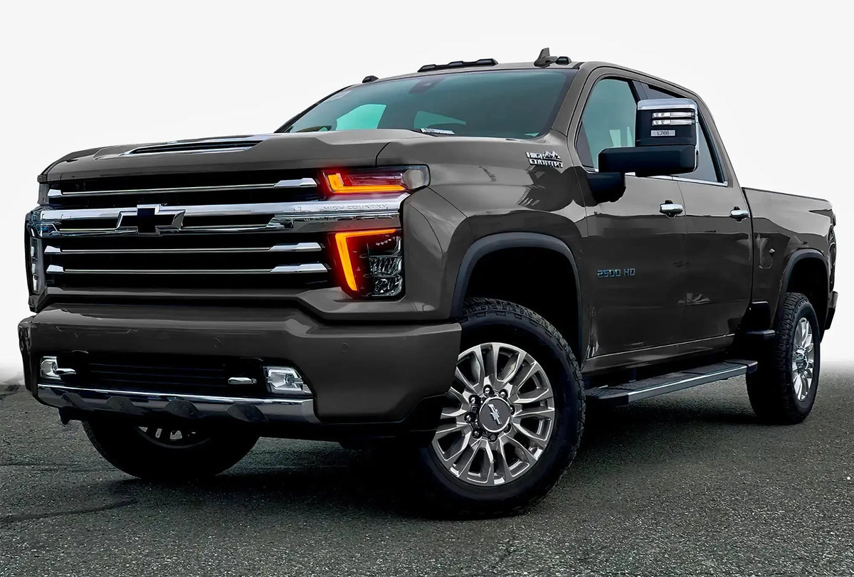2020-2023 Chevrolet Silverado 2500 HD/3500 HD ORACLE ColorSHIFT RGB+W Headlight DRL Upgrade Kit