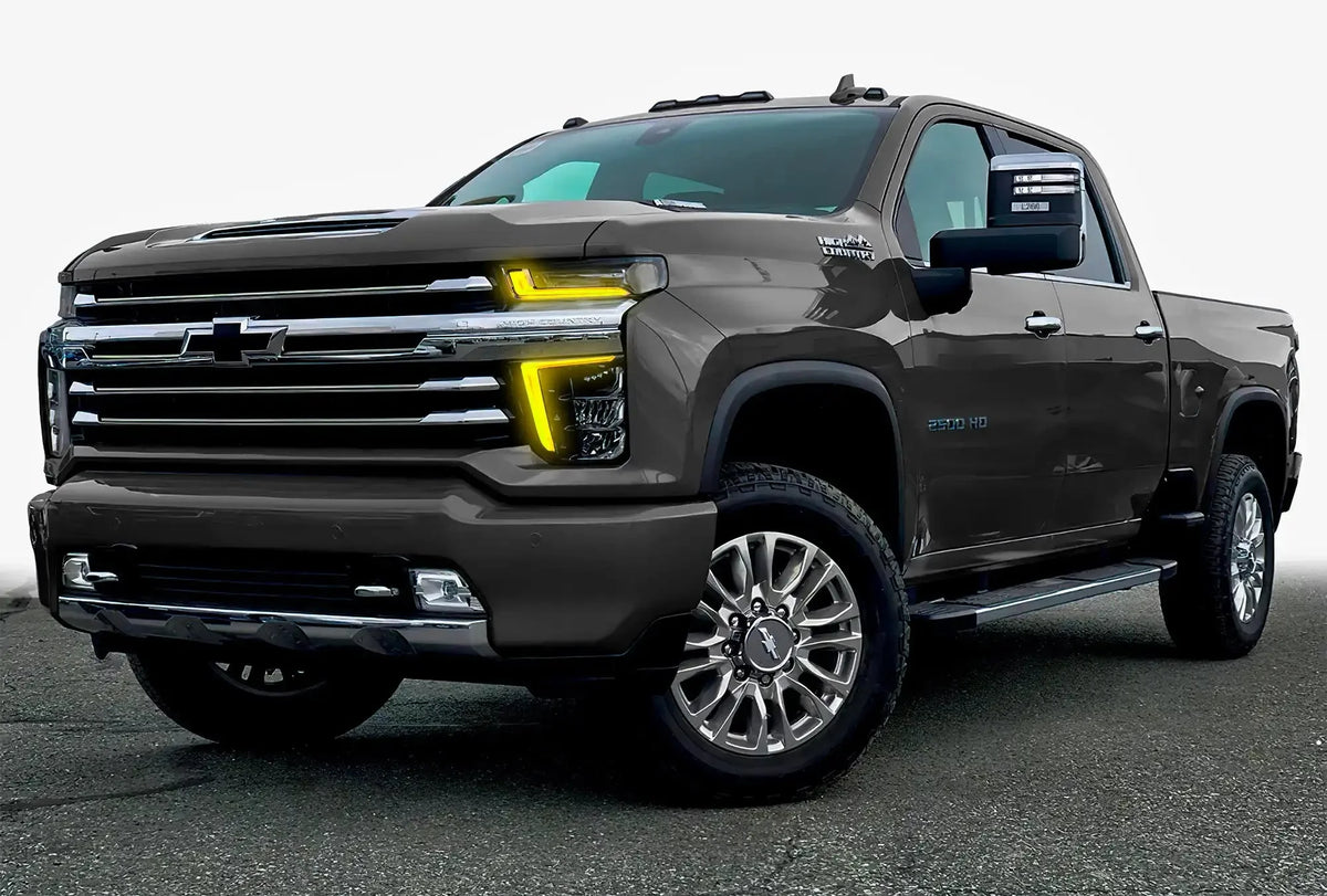 2020-2023 Chevrolet Silverado 2500 HD/3500 HD ORACLE ColorSHIFT RGB+W Headlight DRL Upgrade Kit