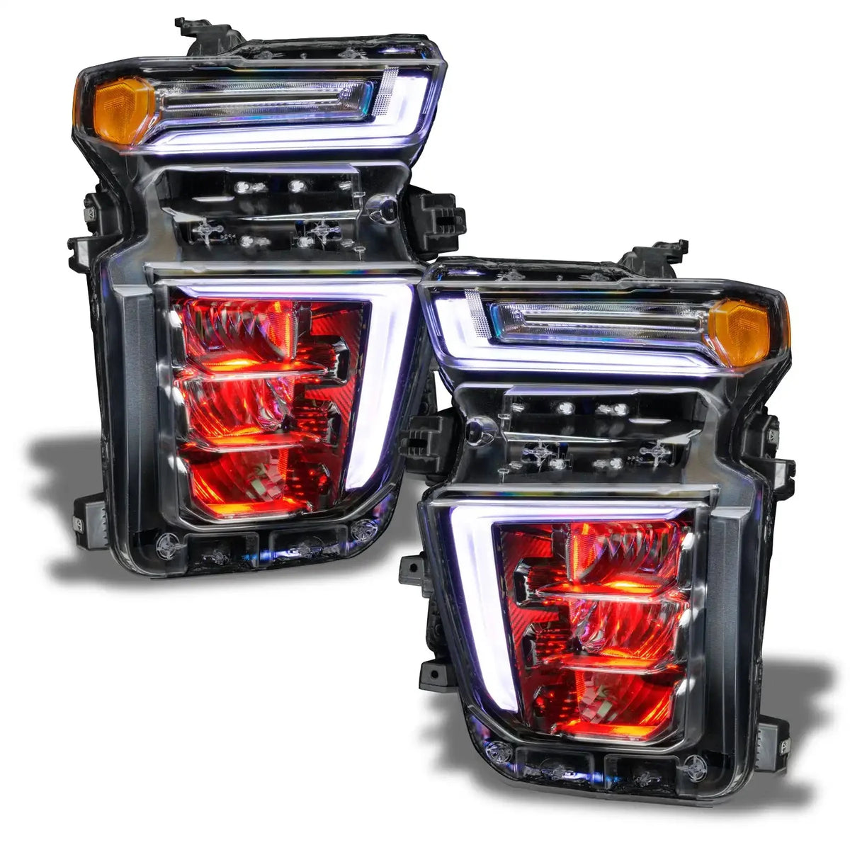 2020-2023 Chevrolet Silverado 2500 HD/3500 HD ORACLE Lighting ColorSHIFT Demon Eye RGB Upgrade