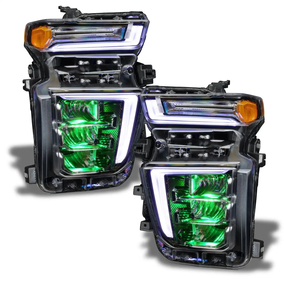 2020-2023 Chevrolet Silverado 2500 HD/3500 HD ORACLE Lighting ColorSHIFT Demon Eye RGB Upgrade