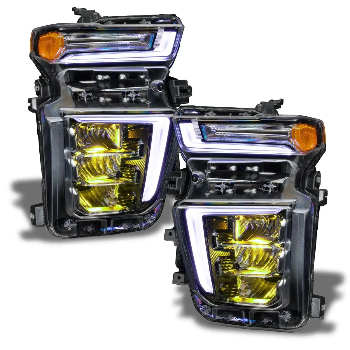 2020-2023 Chevrolet Silverado 2500 HD/3500 HD ORACLE Lighting ColorSHIFT Demon Eye RGB Upgrade