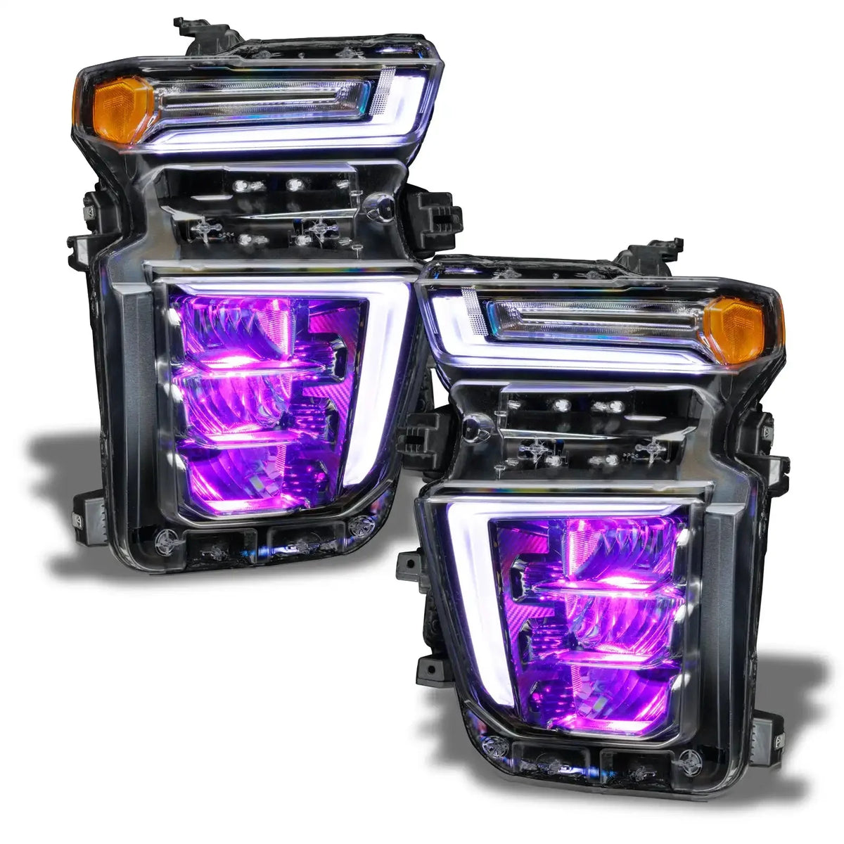 2020-2023 Chevrolet Silverado 2500 HD/3500 HD ORACLE Lighting ColorSHIFT Demon Eye RGB Upgrade