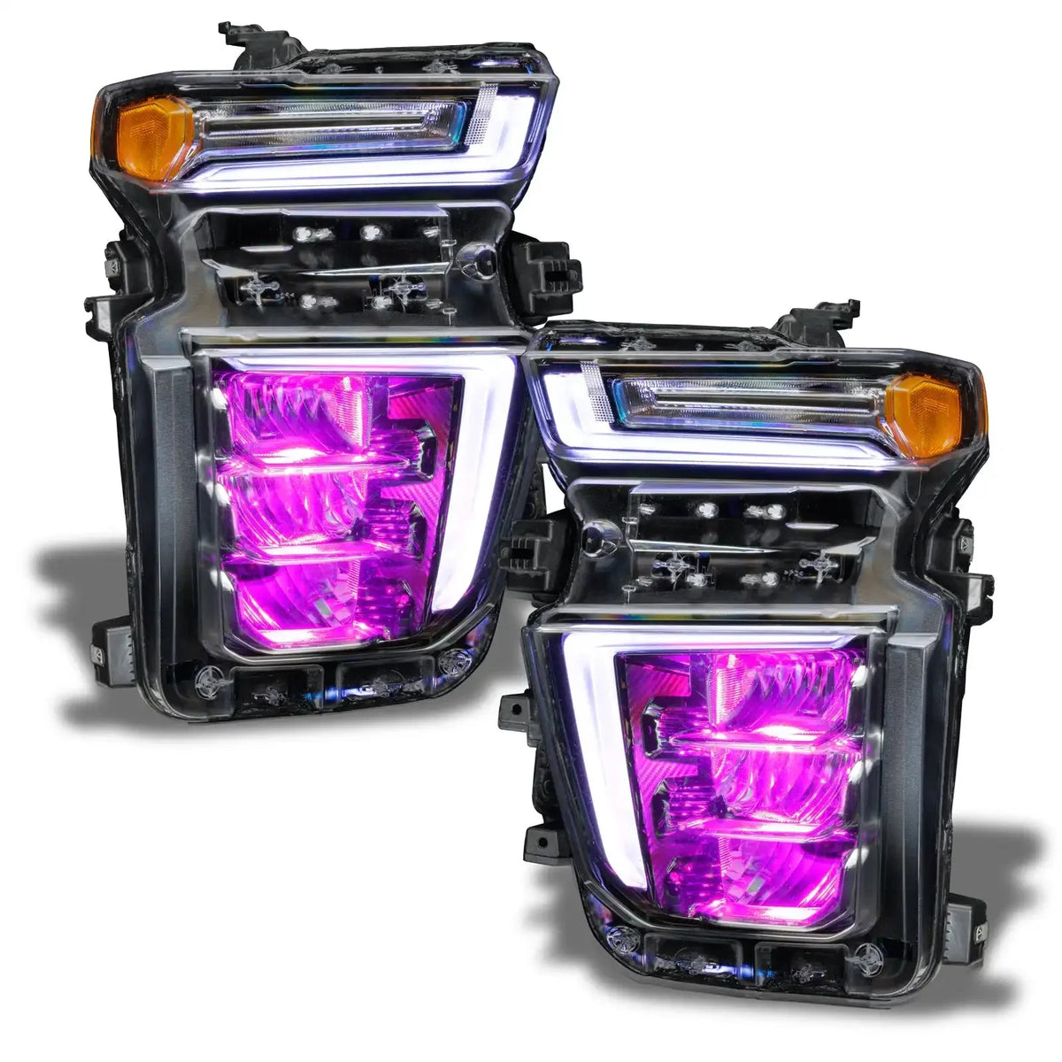 2020-2023 Chevrolet Silverado 2500 HD/3500 HD ORACLE Lighting ColorSHIFT Demon Eye RGB Upgrade