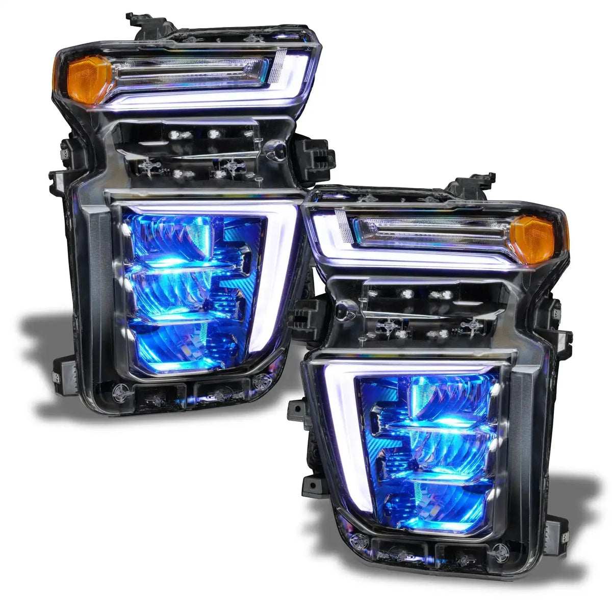 2020-2023 Chevrolet Silverado 2500 HD/3500 HD ORACLE Lighting ColorSHIFT Demon Eye RGB Upgrade