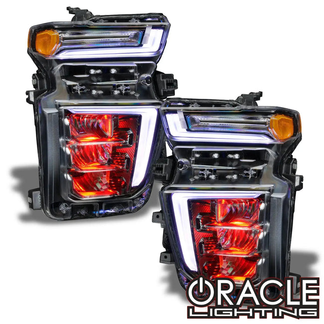 2020-2023 Chevrolet Silverado 2500 HD/3500 HD ORACLE Lighting ColorSHIFT Demon Eye RGB Upgrade