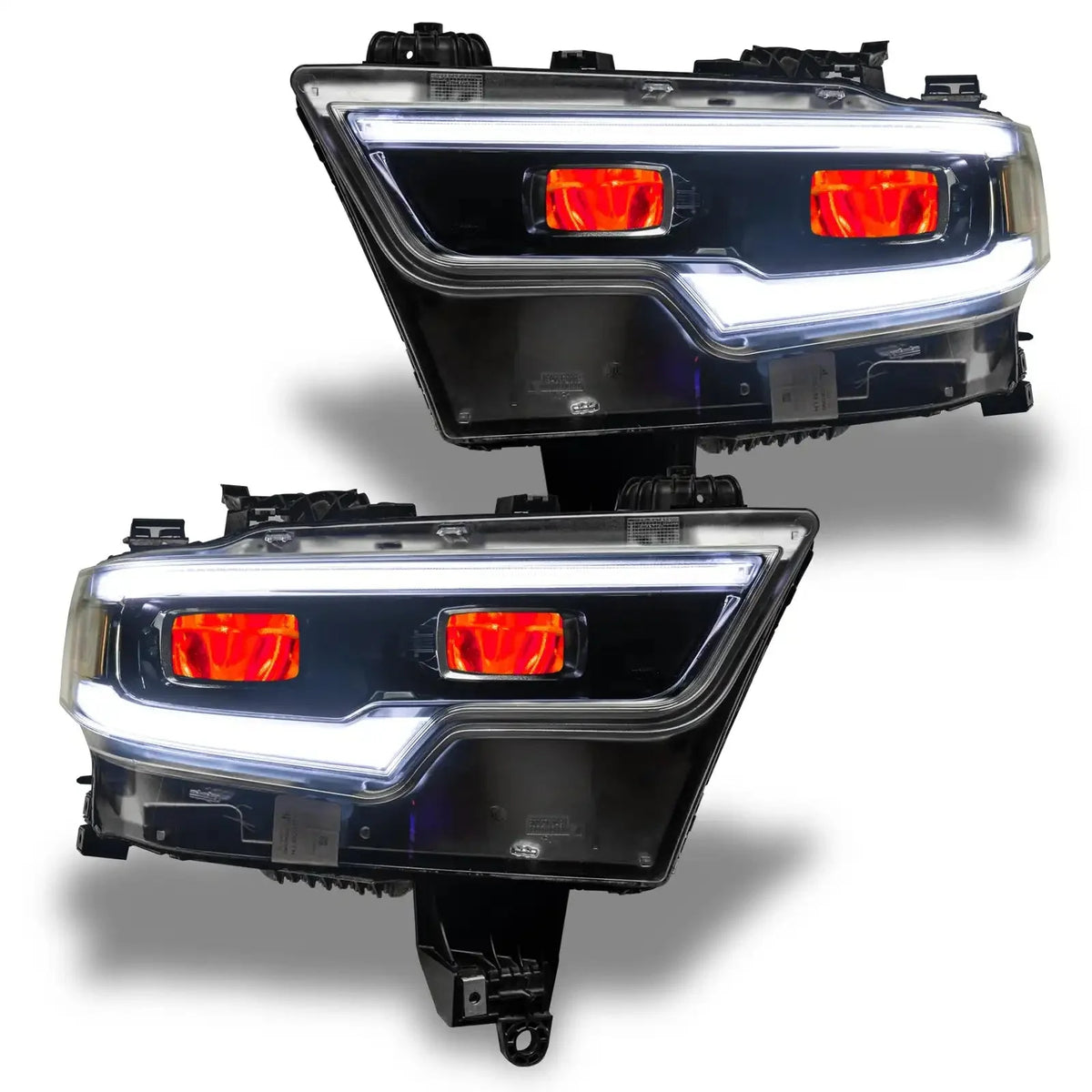 2019-2024 RAM 1500 ORACLE ColorSHIFT RGB Demon Eye Headlight Kit - LED Projector Headlights