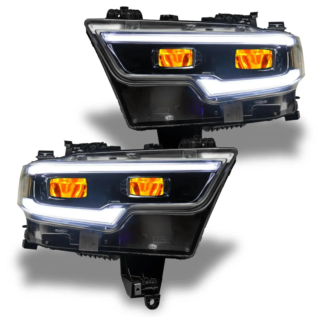 2019-2024 RAM 1500 ORACLE ColorSHIFT RGB Demon Eye Headlight Kit - LED Projector Headlights