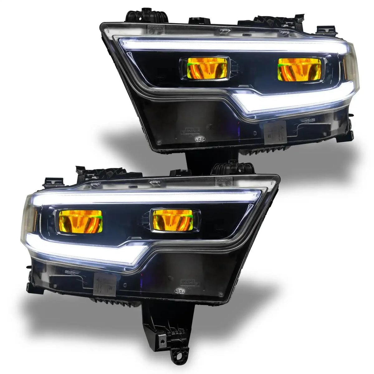 2019-2024 RAM 1500 ORACLE ColorSHIFT RGB Demon Eye Headlight Kit - LED Projector Headlights