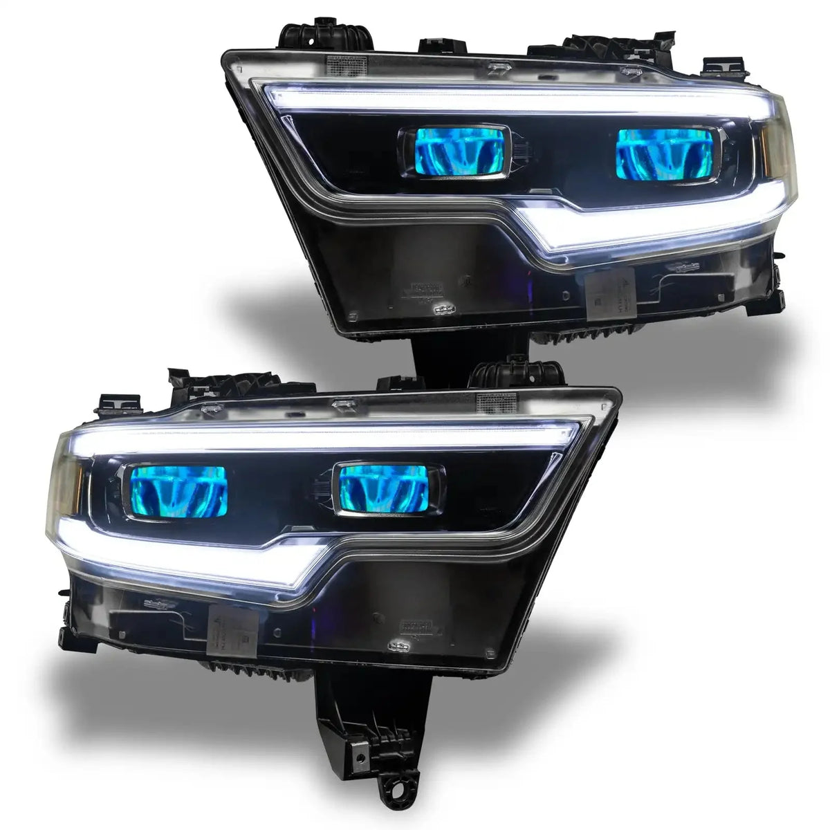 2019-2024 RAM 1500 ORACLE ColorSHIFT RGB Demon Eye Headlight Kit - LED Projector Headlights