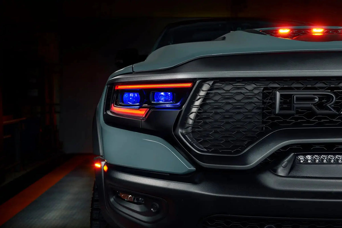2019-2024 RAM 1500 ORACLE ColorSHIFT RGB Demon Eye Headlight Kit - LED Projector Headlights