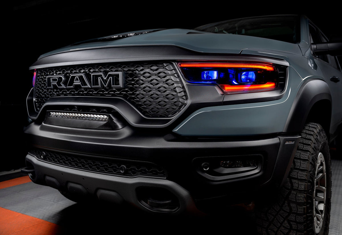 2019-2024 RAM 1500 ORACLE Lighting RGBW+A Headlight DRL Upgrade Kit - LED Projector Headlights