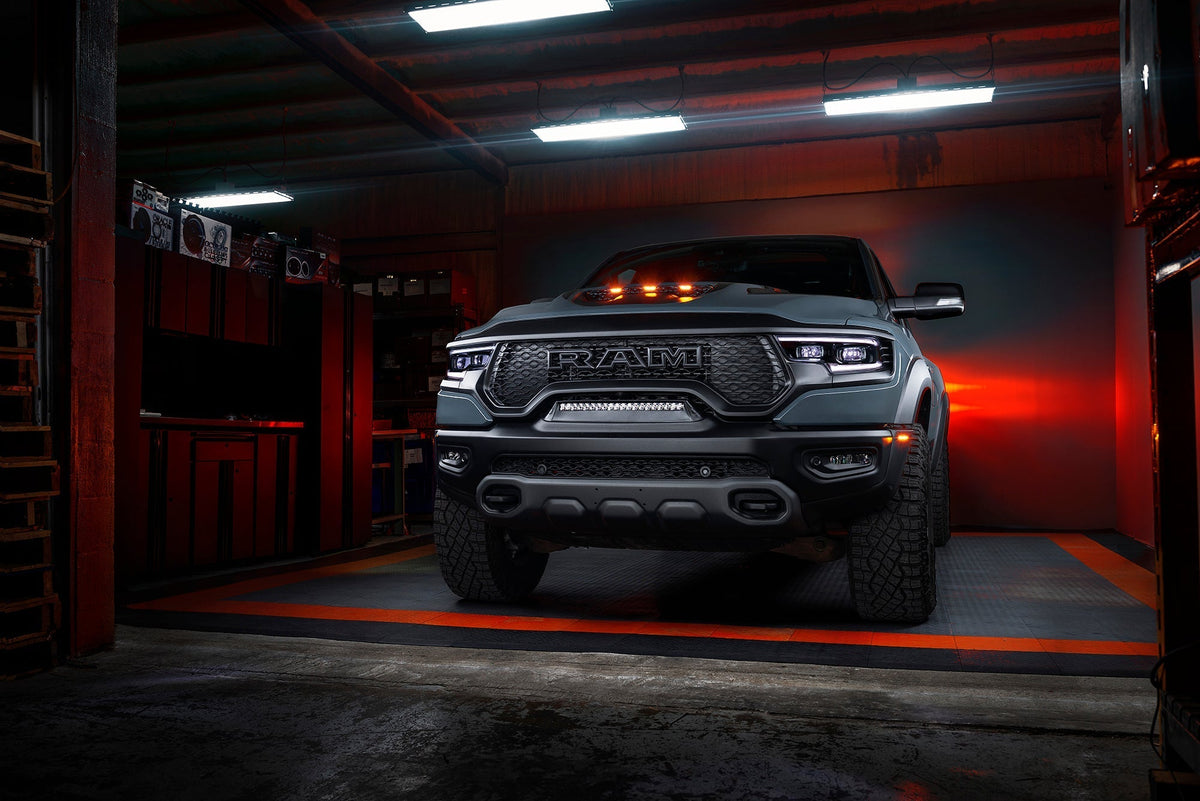 2019-2024 RAM 1500 ORACLE Lighting RGBW+A Headlight DRL Upgrade Kit - LED Projector Headlights