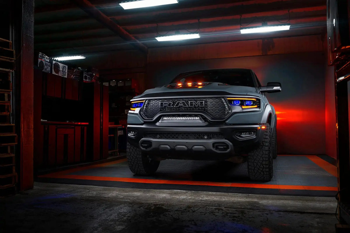 2019-2024 RAM 1500 ORACLE ColorSHIFT RGB Demon Eye Headlight Kit - LED Projector Headlights