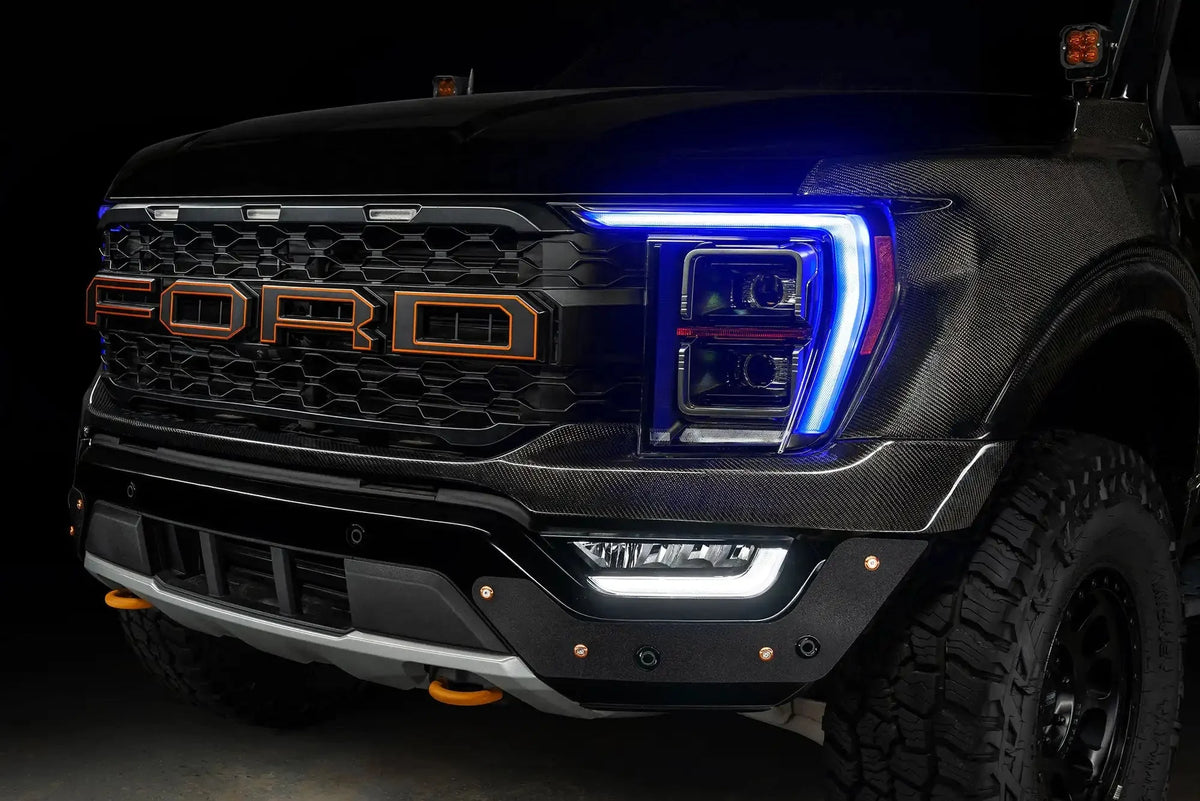 2021-2023 Ford F150 ORACLE Lighting ColorSHIFT RGB+W Headlight DRL Upgrade Kit