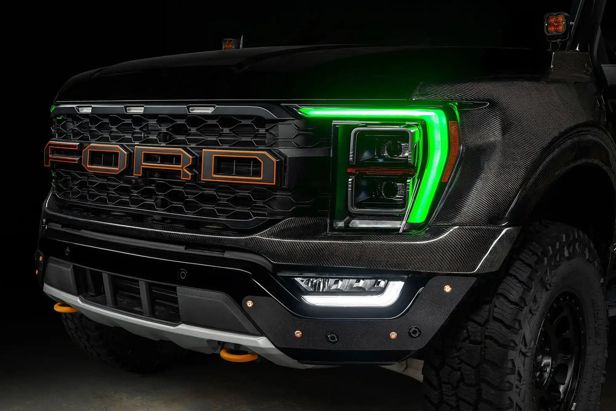 2021-2023 Ford F150 ORACLE Lighting ColorSHIFT RGB+W Headlight DRL Upgrade Kit
