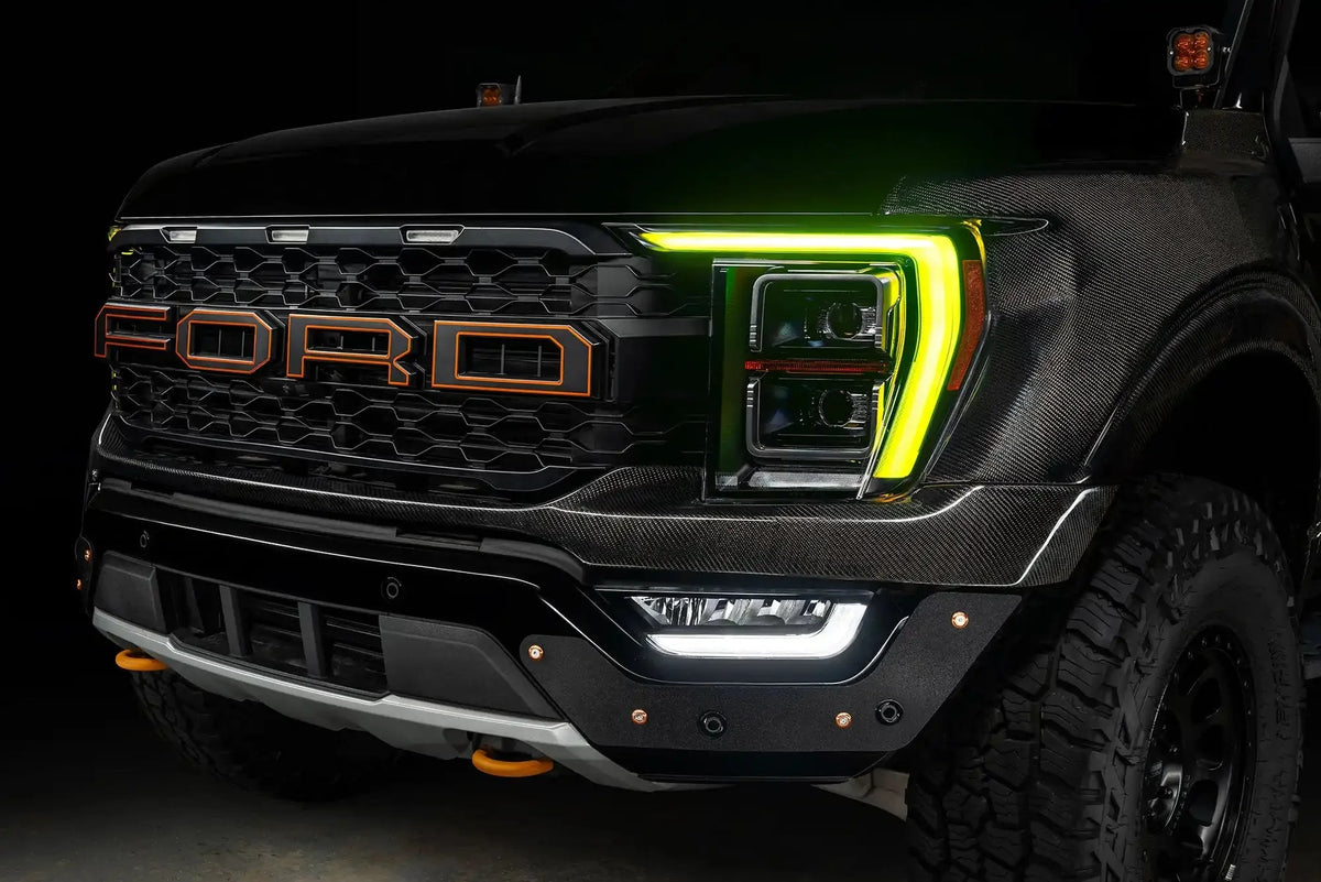2021-2023 Ford F150 ORACLE Lighting ColorSHIFT RGB+W Headlight DRL Upgrade Kit