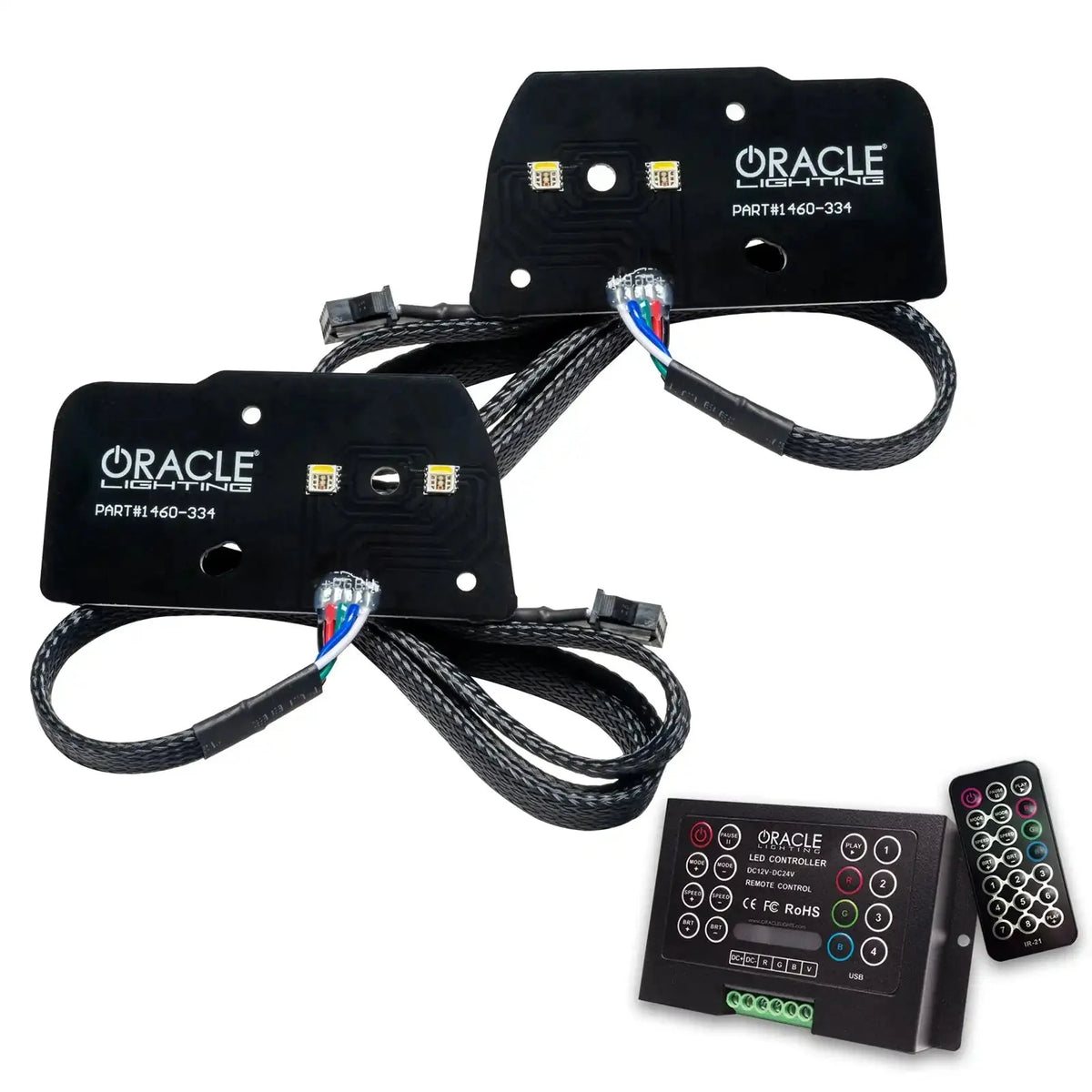 2021-2023 Ford F150 ORACLE Lighting ColorSHIFT RGB+W Headlight DRL Upgrade Kit
