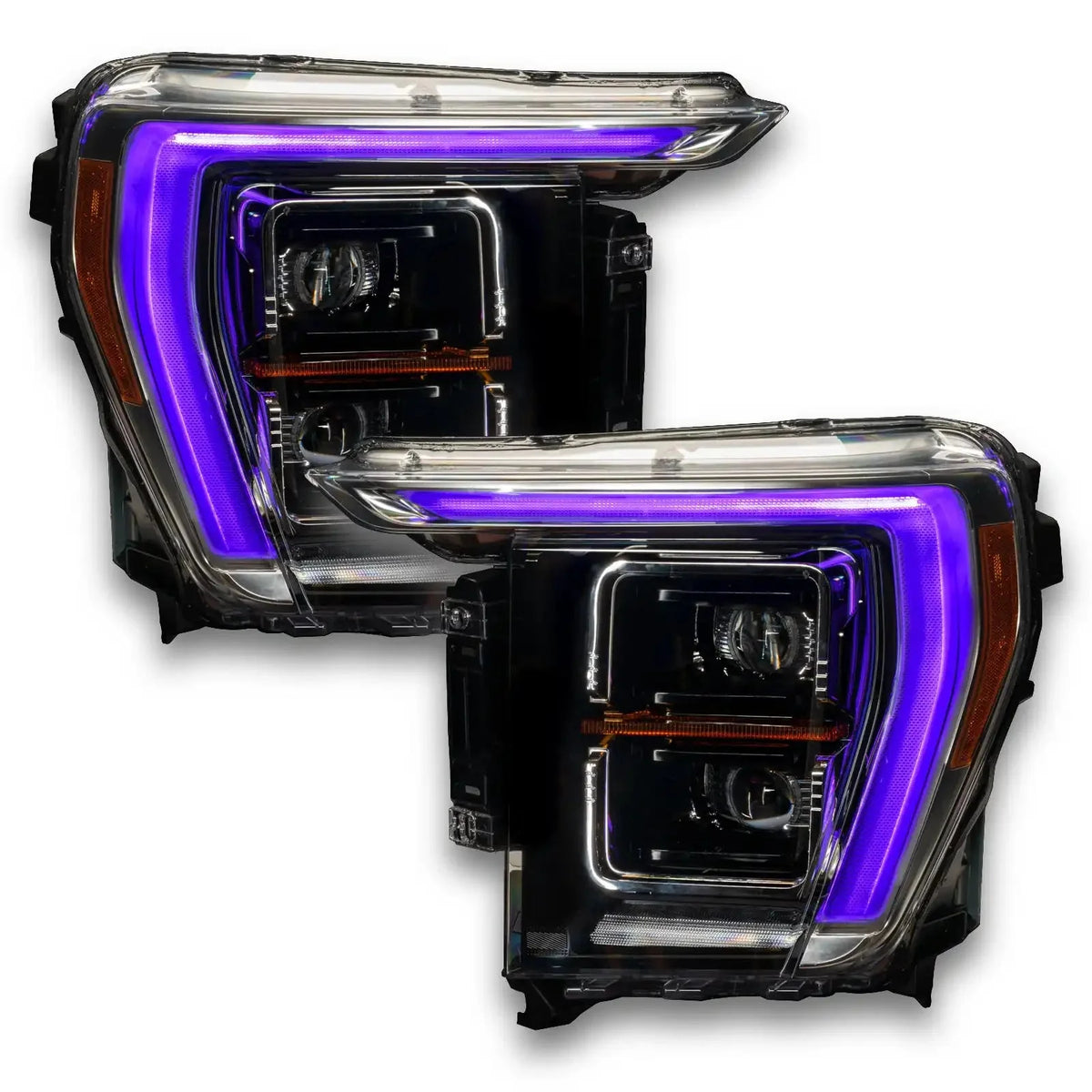 2021-2023 Ford F150 ORACLE Lighting ColorSHIFT RGB+W Headlight DRL Upgrade Kit