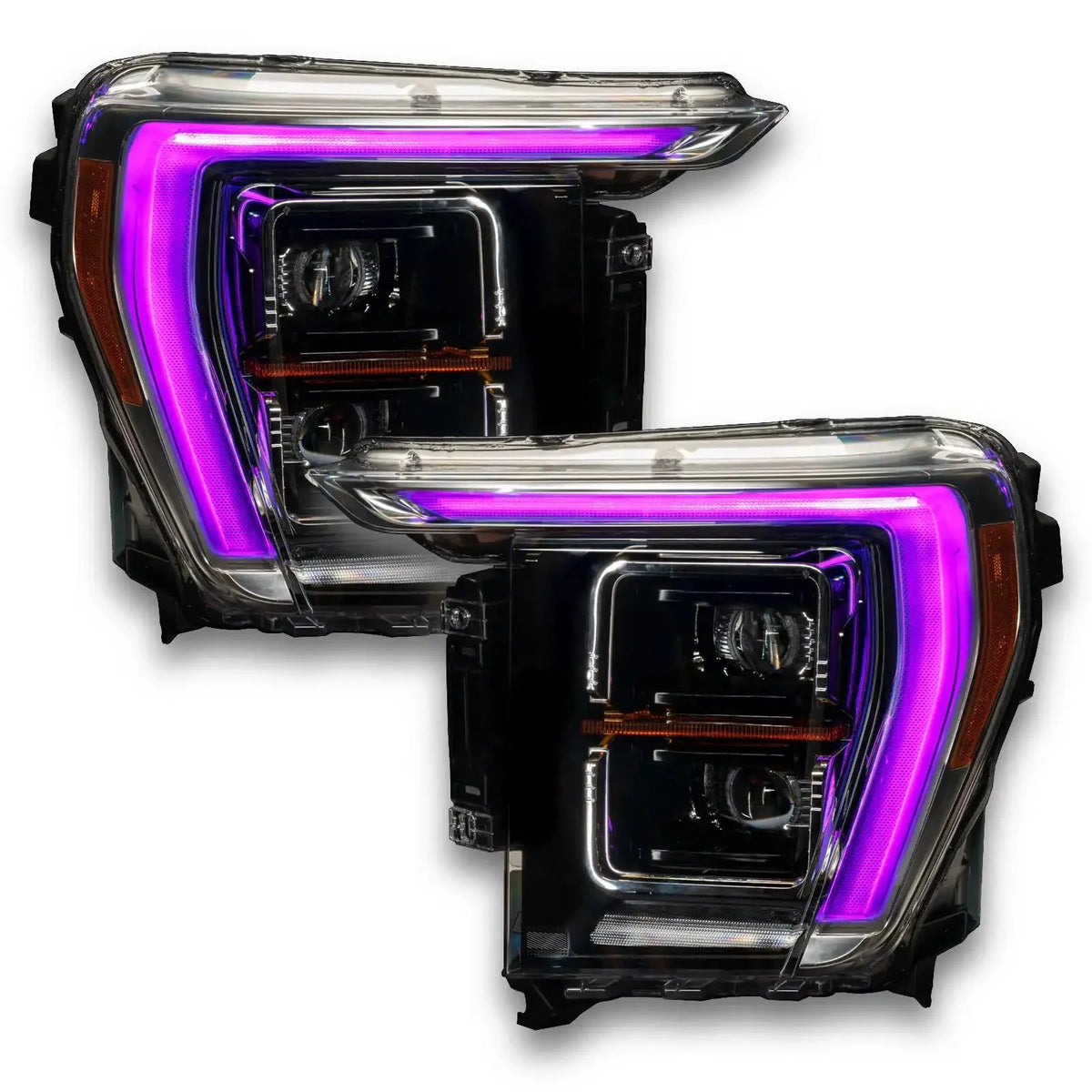 2021-2023 Ford F150 ORACLE Lighting ColorSHIFT RGB+W Headlight DRL Upgrade Kit