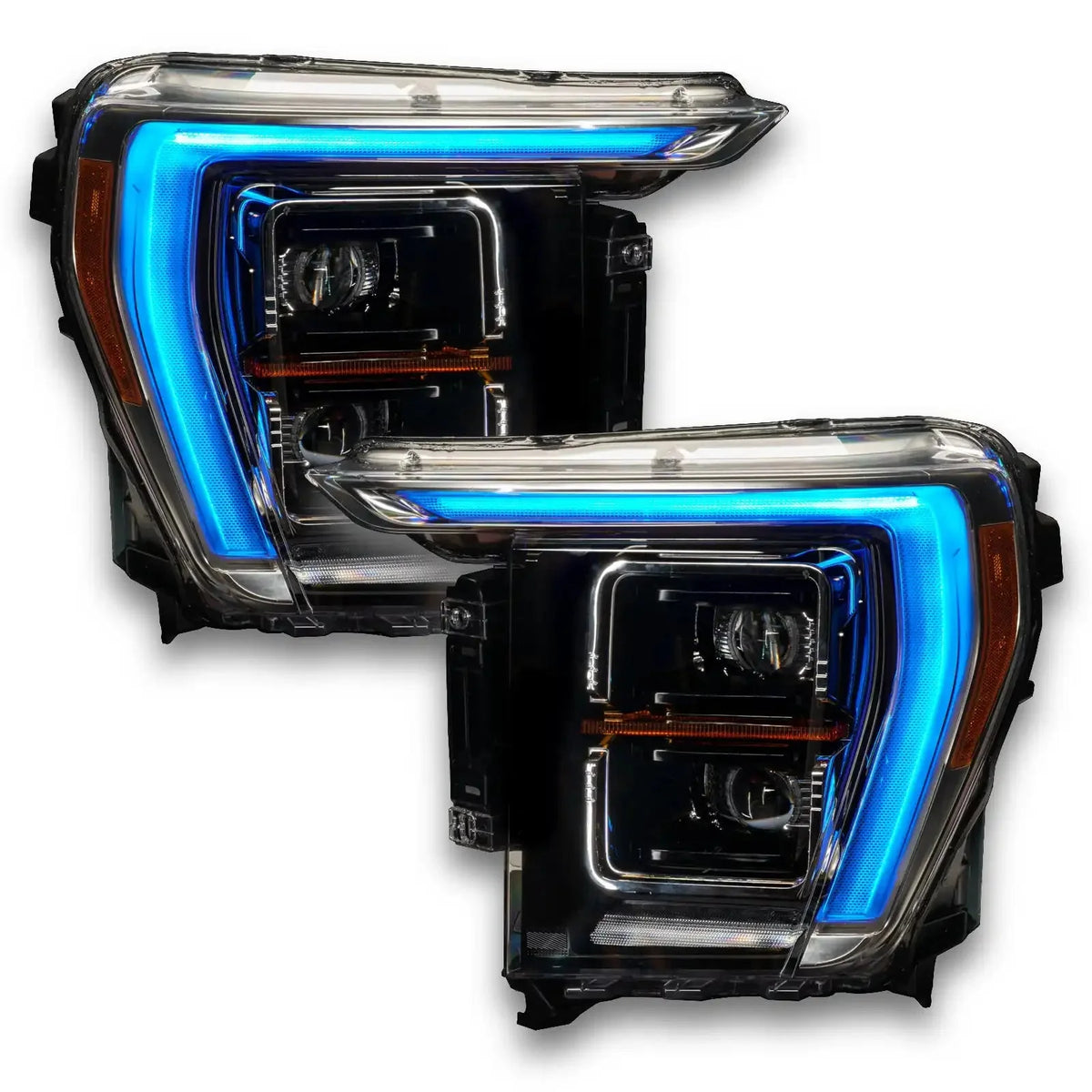 2021-2023 Ford F150 ORACLE Lighting ColorSHIFT RGB+W Headlight DRL Upgrade Kit