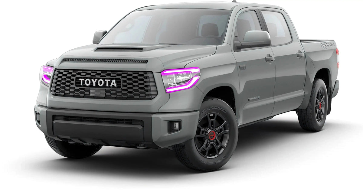 2018-2021 Toyota Tundra ORACLE Lighting Dynamic ColorSHIFT Headlight DRL Upgrade Kit