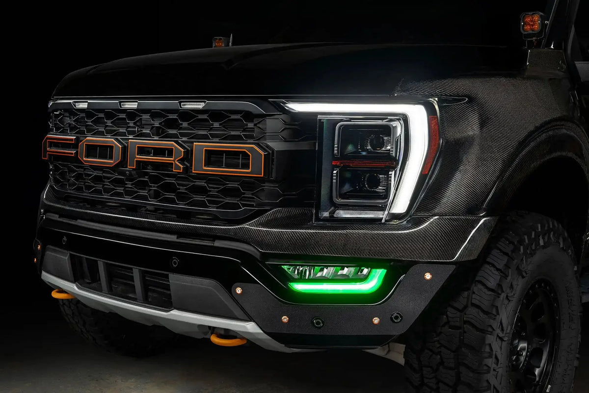 2021-2023 Ford F150 ORACLE Lighting ColorSHIFT RGB+W Fog Light DRL Upgrade Kit