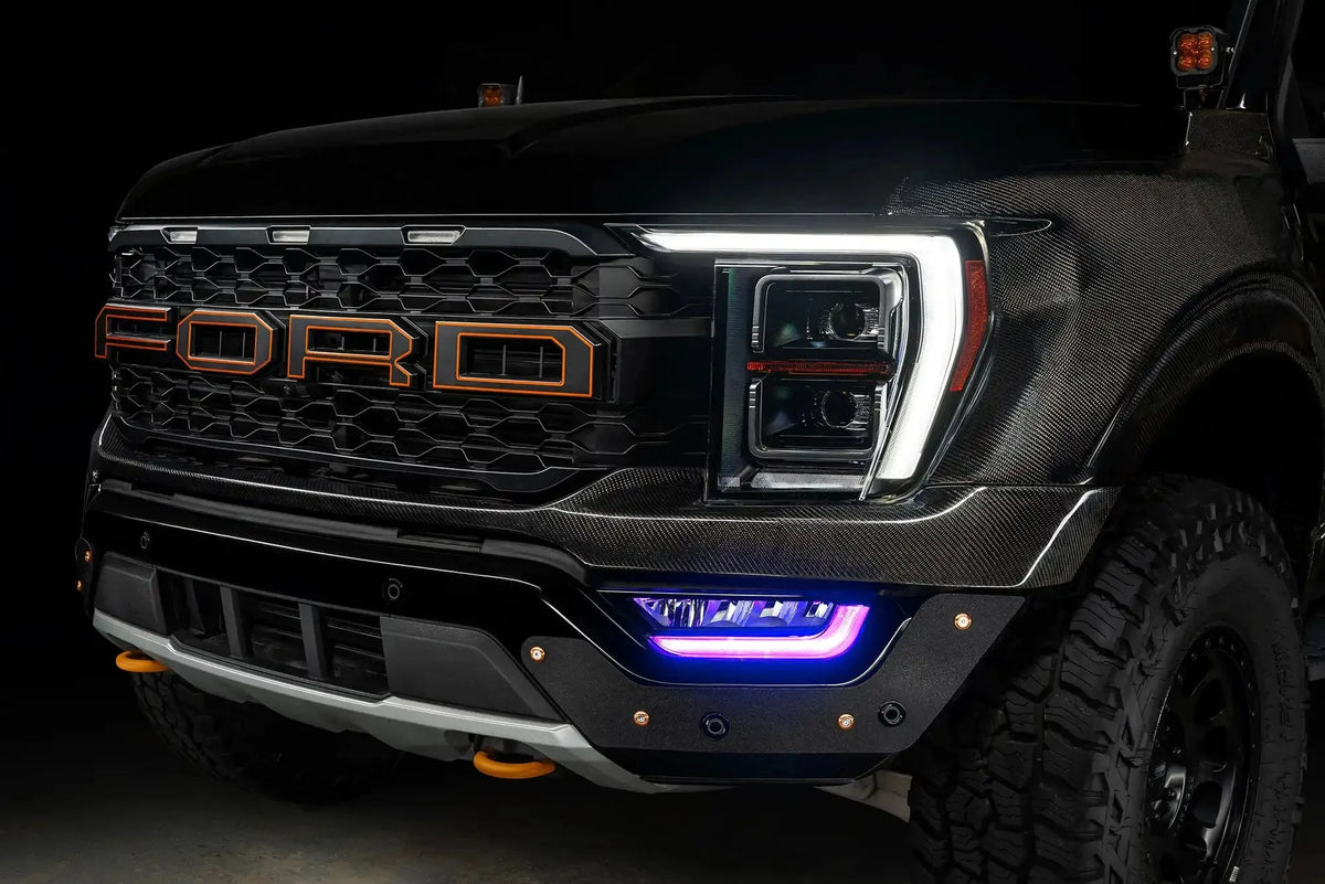 2021-2023 Ford F150 ORACLE Lighting ColorSHIFT RGB+W Fog Light DRL Upgrade Kit