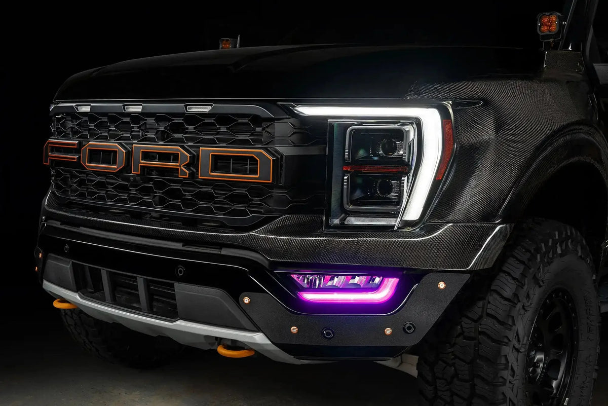 2021-2023 Ford F150 ORACLE Lighting ColorSHIFT RGB+W Fog Light DRL Upgrade Kit