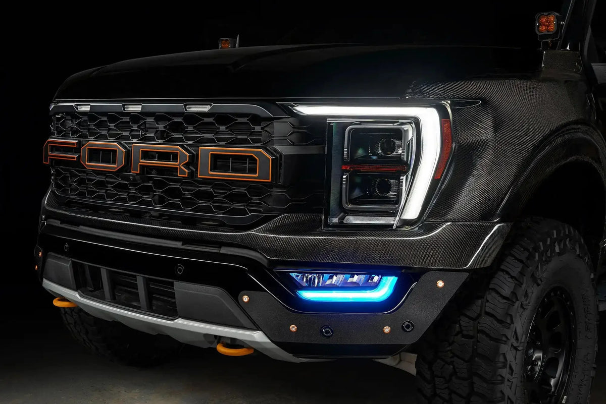2021-2023 Ford F150 ORACLE Lighting ColorSHIFT RGB+W Fog Light DRL Upgrade Kit